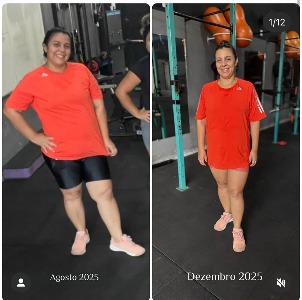 antes e depois · Denuzza
