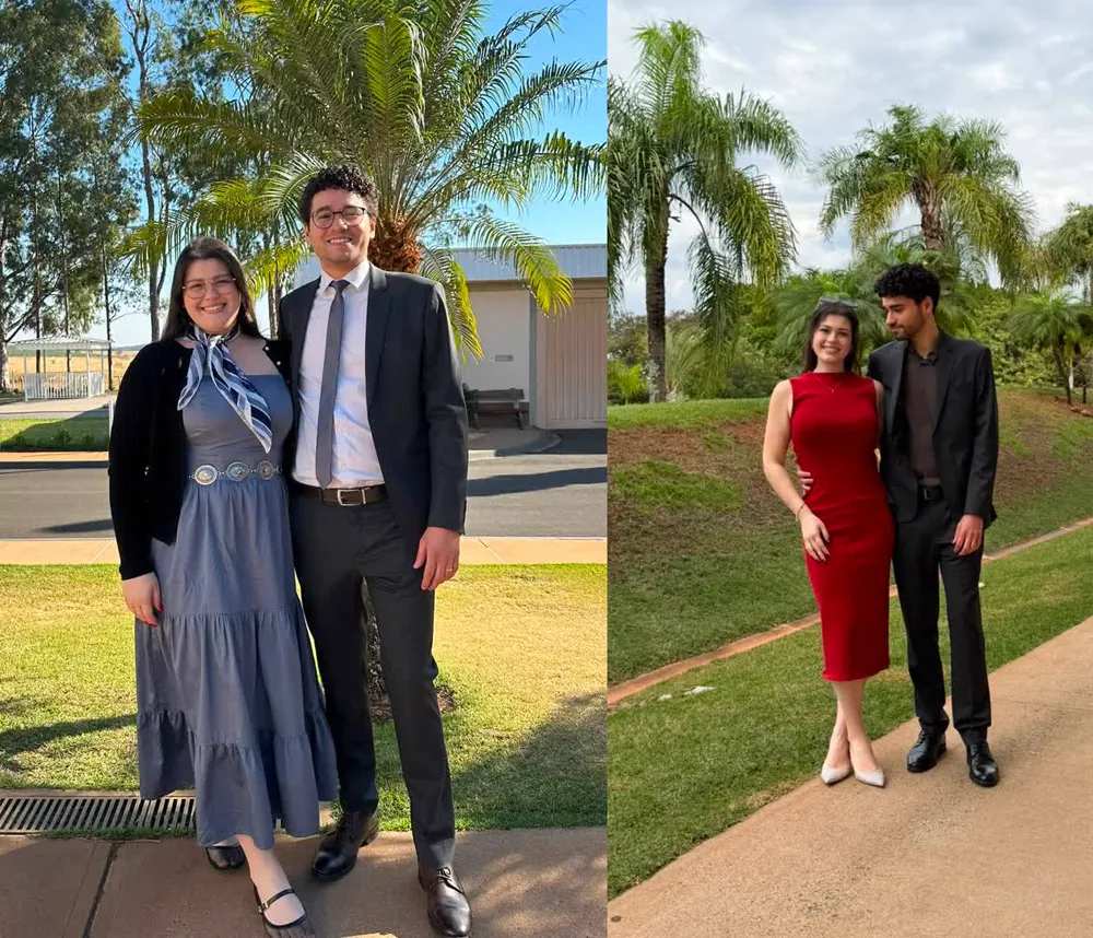 antes e depois · Isa